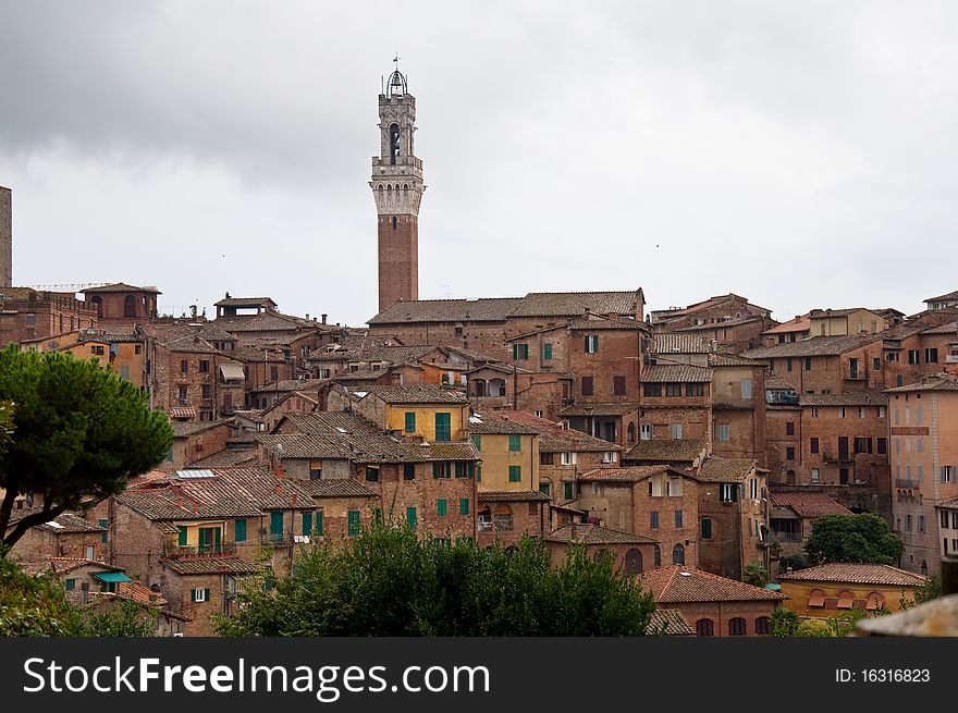 Sienna - medieval town of Tuscany