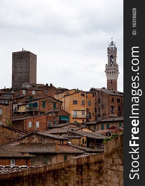 Sienna - medieval town of Tuscany