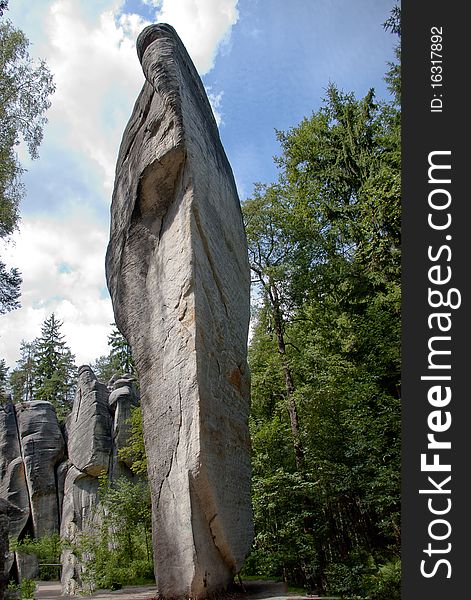 Adsprach - stone city i czech republic