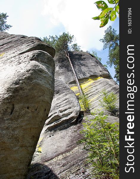 Adsprach - stone city i czech republic