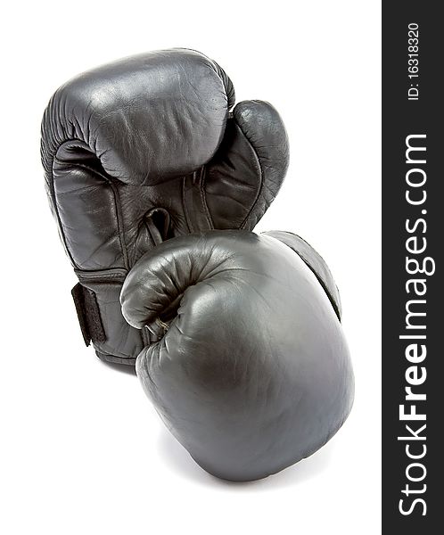 Boxing-gloves on a white background