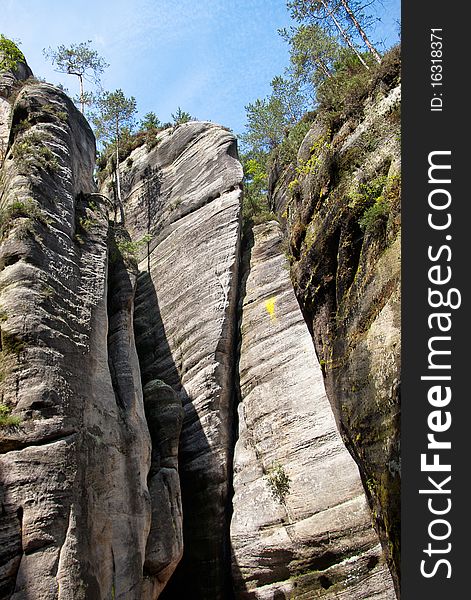 Adsprach - stone city i czech republic