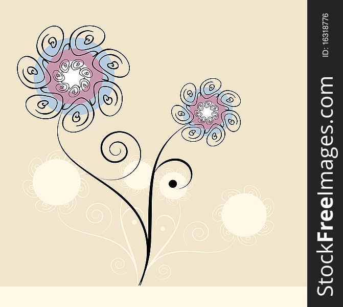 Flower Design Vector