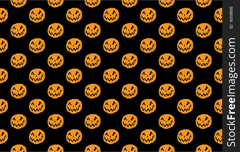 Seemless halloween background.  illustration. Seemless halloween background.  illustration