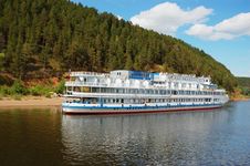 White River Cruise Boat Royalty Free Stock Photography White River Cruise Boat Royalty Free Stock Photography