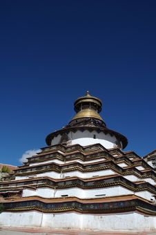 Grand Tibet Pagoda Stock Photography Grand Tibet Pagoda Stock Photography