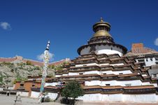 Grand Tibet Pagoda Royalty Free Stock Image Grand Tibet Pagoda Royalty Free Stock Image