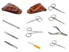 Manicure Set Royalty Free Stock Images Manicure Set Royalty Free Stock Images