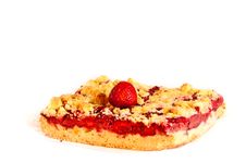 Piece Of Summer Strawberry Cake Royalty Free Stock Photography Piece Of Summer Strawberry Cake Royalty Free Stock Photography