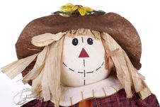 Halloween Scarecrow Decoration Closeup Stock Photo Halloween Scarecrow Decoration Closeup Stock Photo