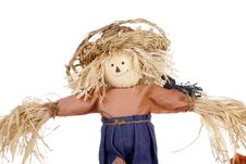 Halloween Scarecrow With Straw Hat Royalty Free Stock Photo Halloween Scarecrow With Straw Hat Royalty Free Stock Photo