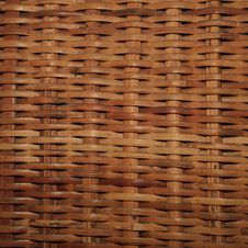 Wicker Or Rattan Royalty Free Stock Photo