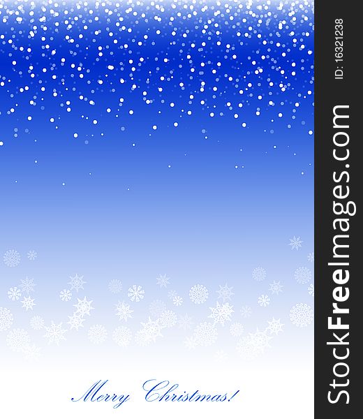 Merry Christmas and Happy New year greeting card with copyspace. Merry Christmas and Happy New year greeting card with copyspace