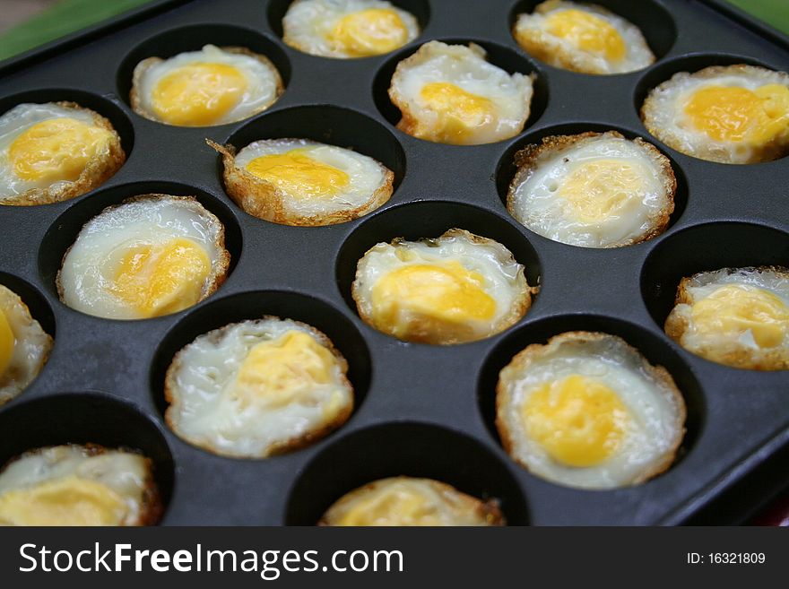 Quail Eggs Fried