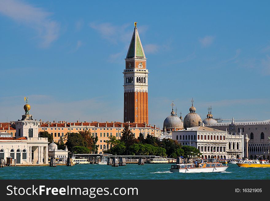 Venice - Italy view The tower at San Marco