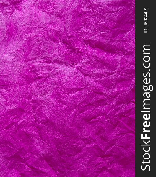 Background - wrinkled paper purple.