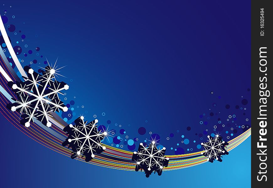 Abstract Christmas Background
