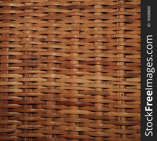 Wicker or rattan or bamboo material