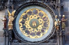 Astronomical Clock In Prague Stock Photography