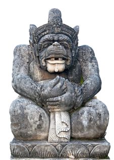 Balinese Sculpture Royalty Free Stock Photography Balinese Sculpture Royalty Free Stock Photography