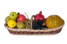 Apples, Pears, Pomegranates, Grapes And Melon Stock Photos Apples, Pears, Pomegranates, Grapes And Melon Stock Photos