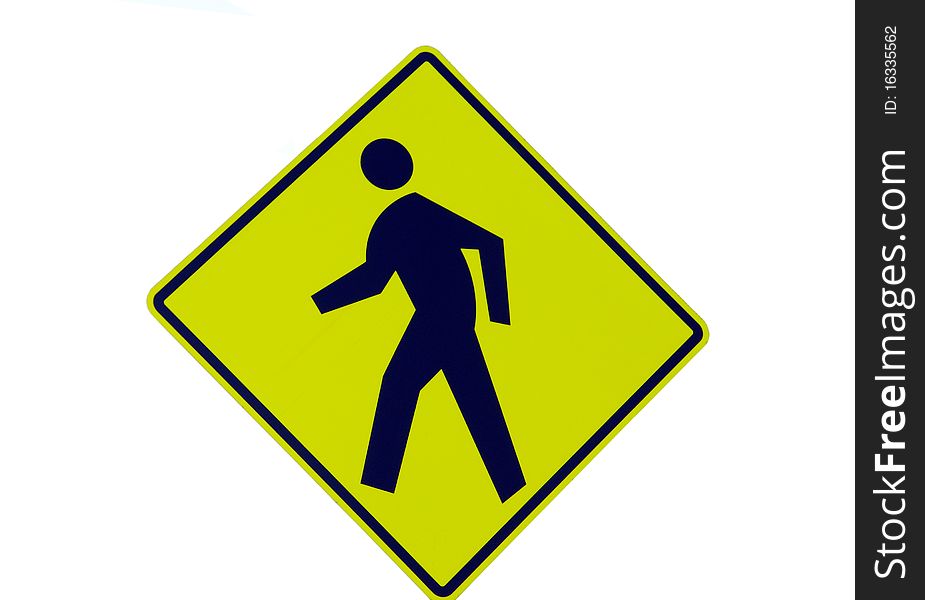 Pedestian Walking Sign