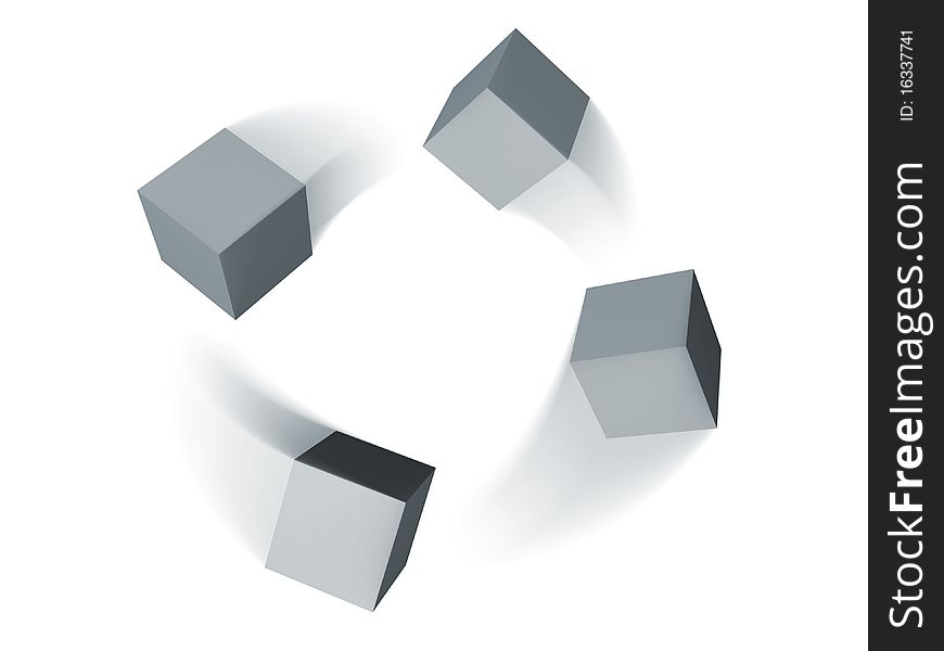 Rotating Cubes