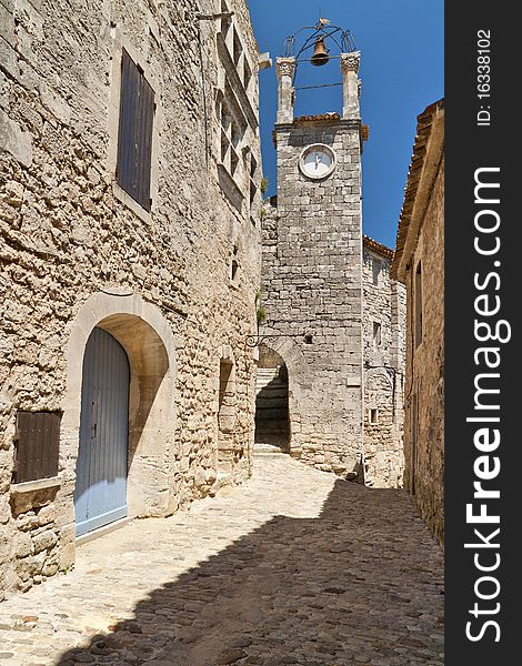 Lacoste village in Provence, France