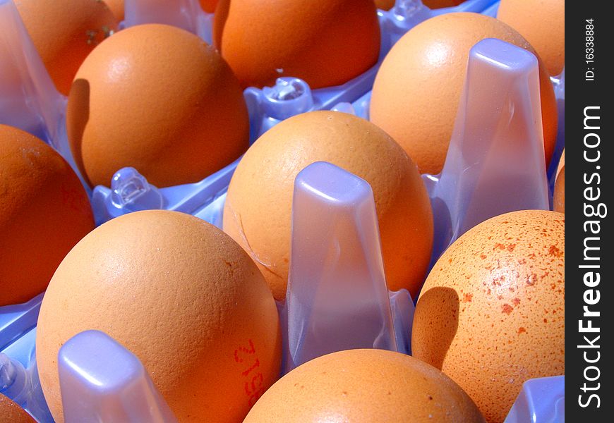 Pack Of Eggs Background