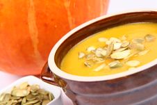 Pumpkin Soup Stock Photography Pumpkin Soup Stock Photography