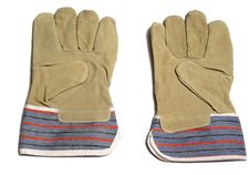 Pair Of Protective Gloves Royalty Free Stock Image Pair Of Protective Gloves Royalty Free Stock Image
