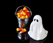The Perfect Ghost With A Bucket Stock Images The Perfect Ghost With A Bucket Stock Images