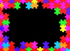 Puzzle Frame Stock Image Puzzle Frame Stock Image