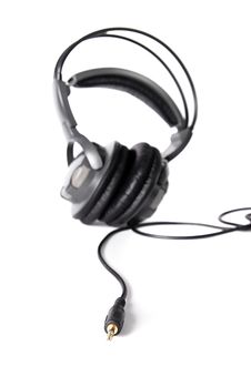 Isolated Powerful Stereo Headphones Royalty Free Stock Image Isolated Powerful Stereo Headphones Royalty Free Stock Image