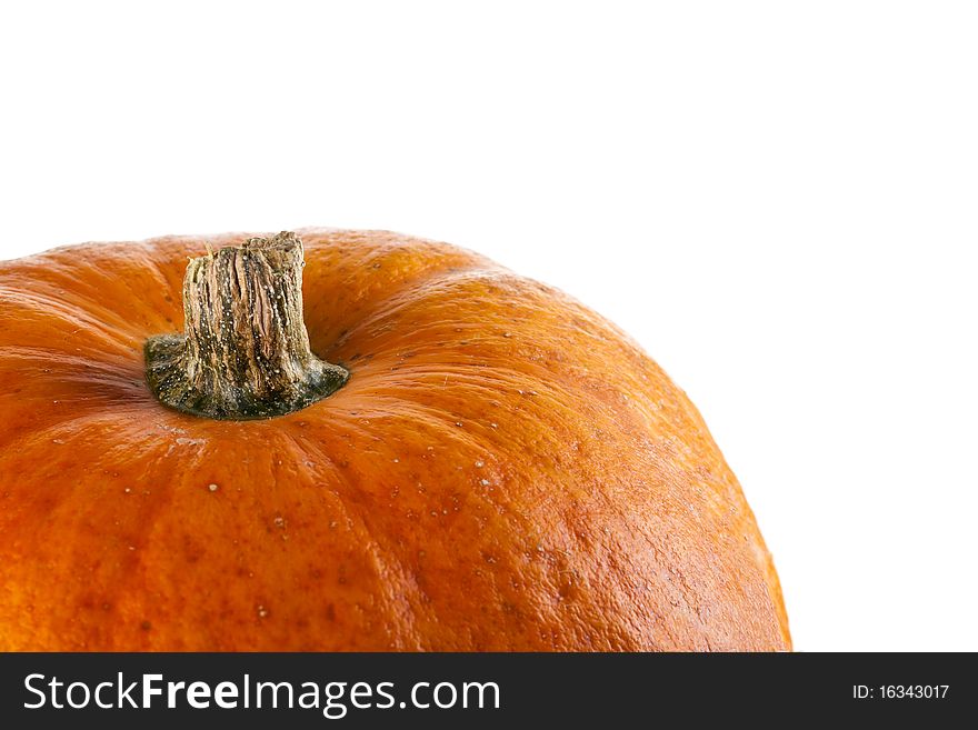 A perfect pumpkin ready for you to add a face. This is a real grown pumpkin, not foam or plastic.