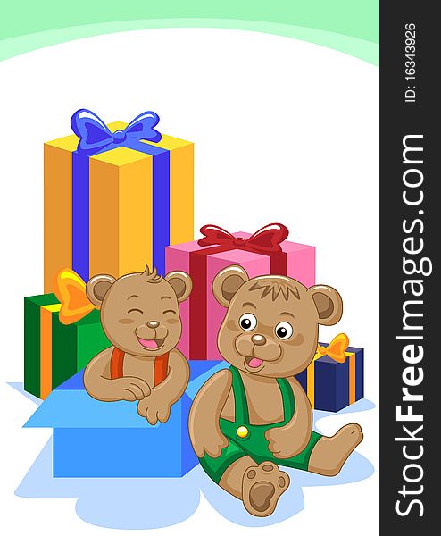 Brother bear gift create by illustrator