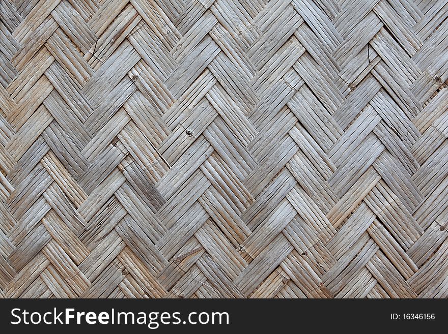 Bamboo texture in home Image