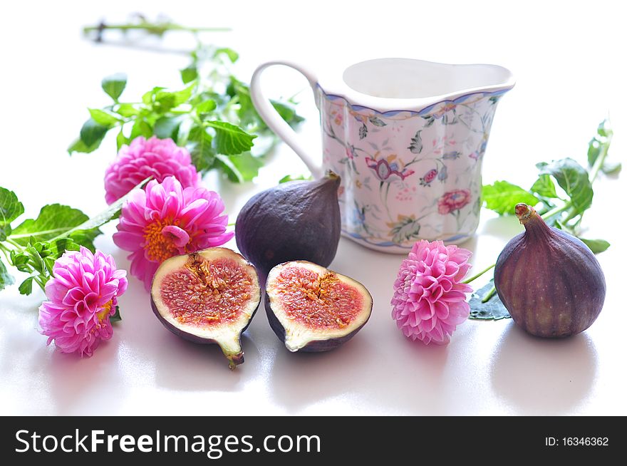 Flowers And Fig