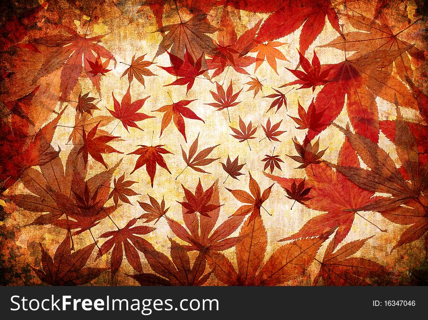 Abstract grunge autumn background for multiple uses