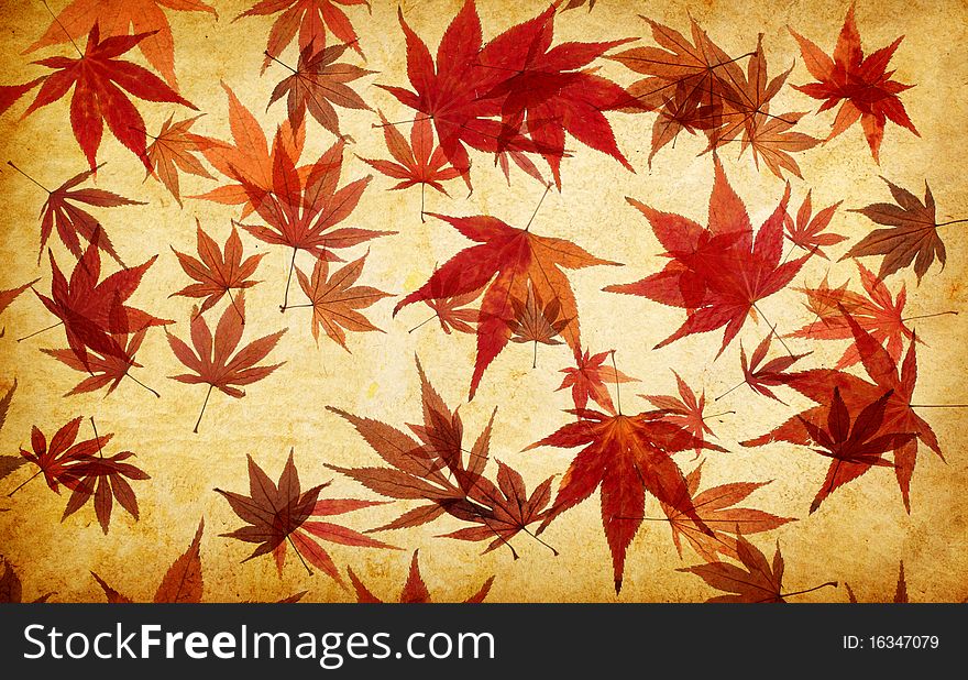 Abstract grunge autumn background