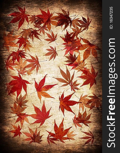 Abstract grunge autumn background