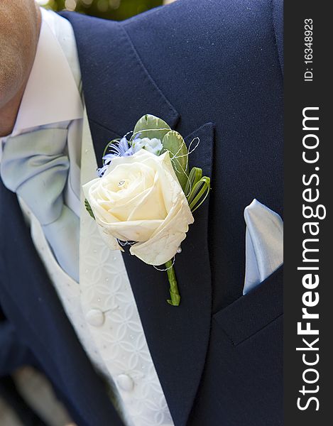 Groom's button hole