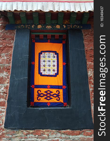 Tibetan window