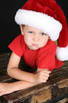 Christmas Boy Royalty Free Stock Photo Christmas Boy Royalty Free Stock Photo