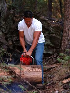 Chainsaw Royalty Free Stock Photography Chainsaw Royalty Free Stock Photography