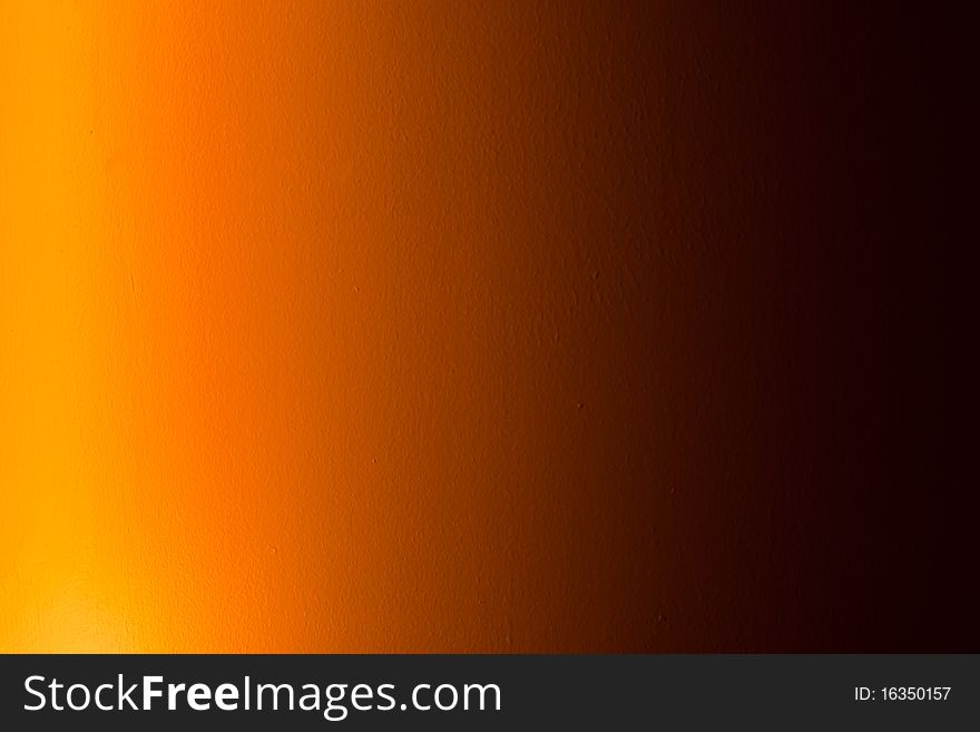 Orange Background Color.