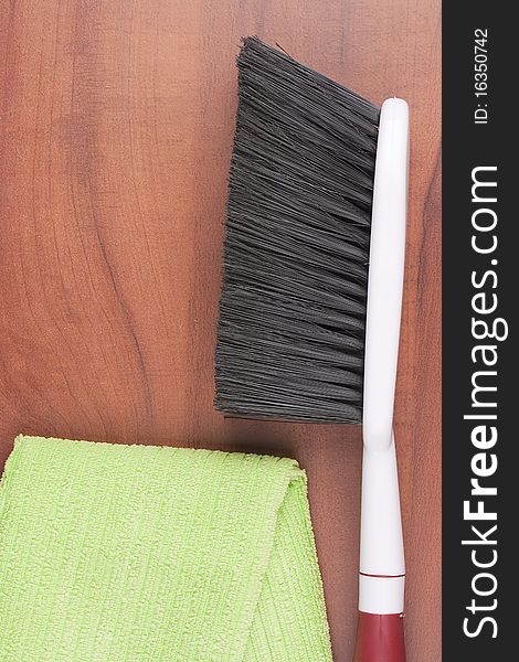 Background with subjects associable as tools for house cleaning.