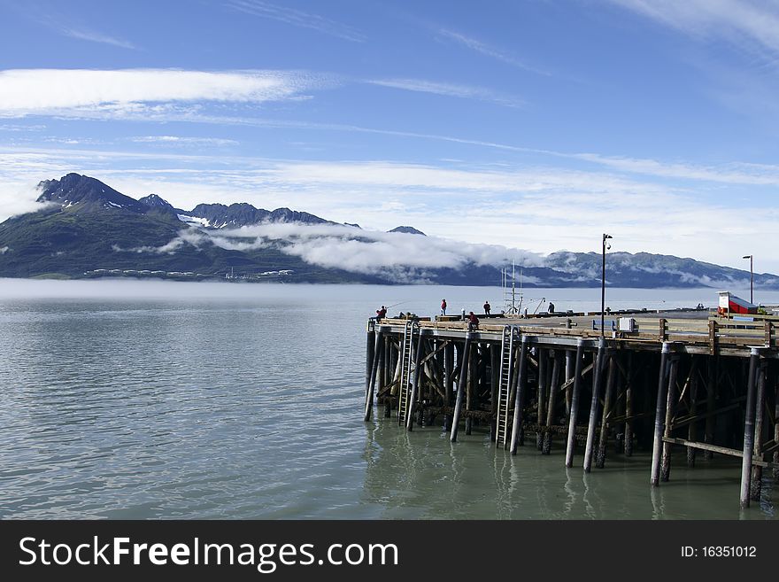 Harbor in Valdez