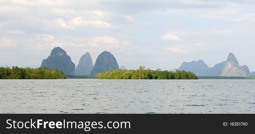 Rocks near Phuket island, Thailand. Rocks near Phuket island, Thailand