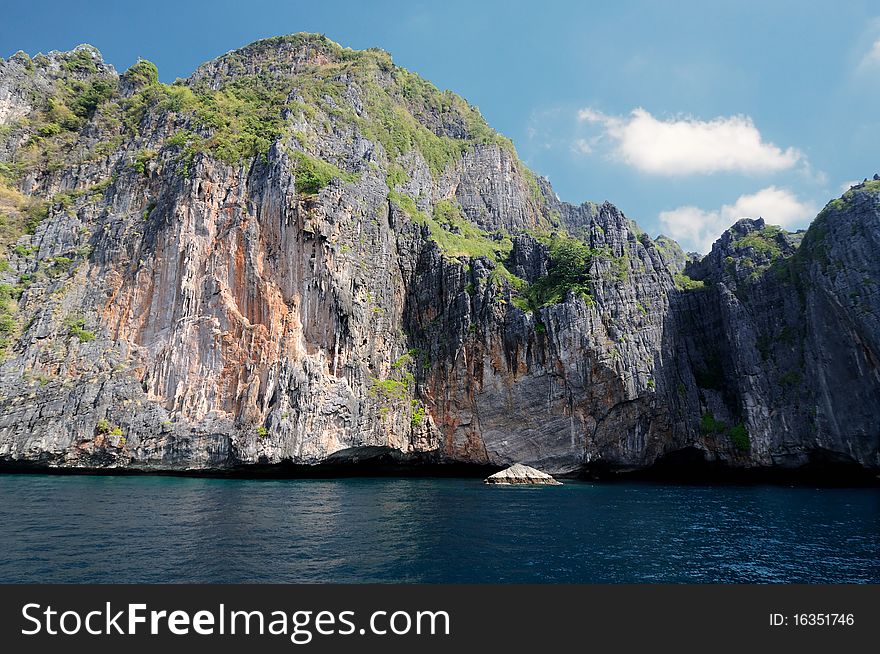 Rocks near Phuket island, Thailand. Rocks near Phuket island, Thailand